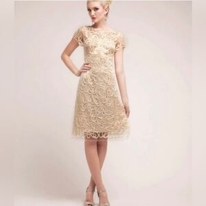 Cinderella Divine 1921‎ Firmal Cocktail Dress  SIZE 3XL Cream Color